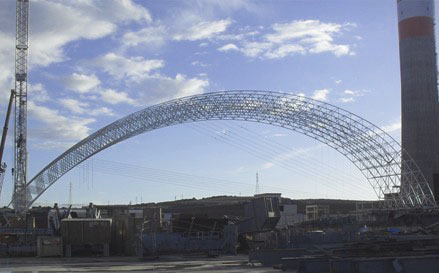 登封大型网架结构